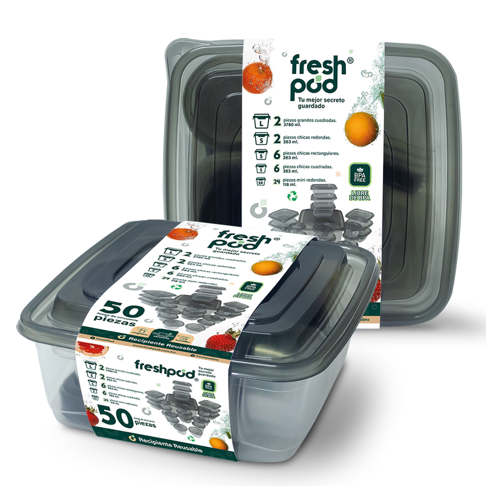 Freshpod Prakti-Pod Set de contenedores