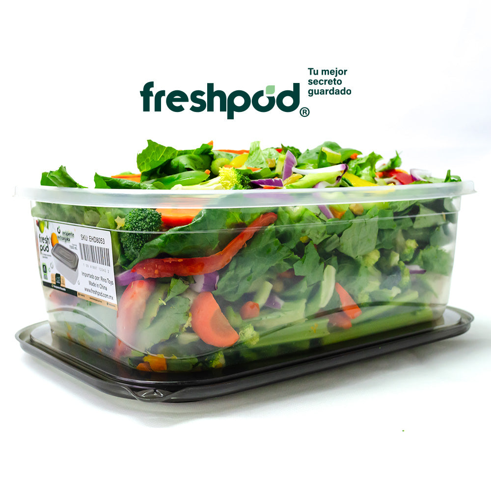 Paquete de 6 pzas Freshpod Prakti-Pod extra largo
