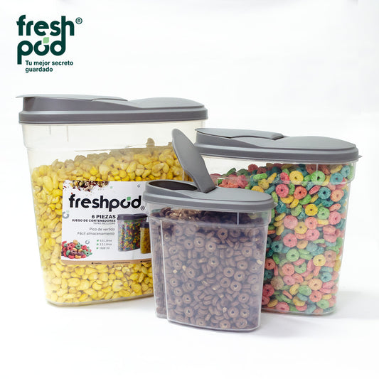 Freshpod Set de 3 botes